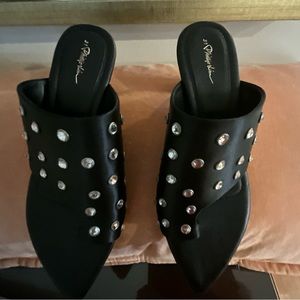 3.2 Philip Lim Verona Embellished Satin Sandals